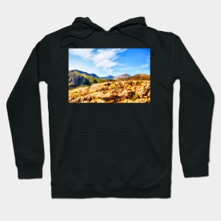 Mount Snowden And Snowdonia National Park Hoodie